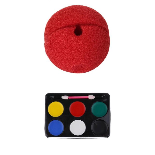 Paleta de pinturas para el rostro Zulema de 6 colores maquillaje de Escenario