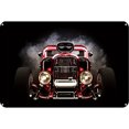 thumbnail image 1 of Placa Metal Vintage para Coche Pintura Hierro Rectangular Arte Pared Bar para El 30x20cm, 1 of 9