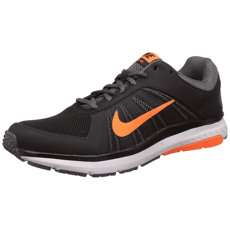 Nike 831533-009 Dart 12 MSL Ankle-High Shoes, Black/Orange/Grey, - Walmart.com
