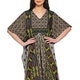 thumbnail image 3 of Moomaya Ladies Kaftan Holiday Loungewear Maxi Dress African Dresses For Women, 3 of 6
