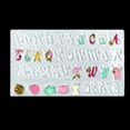 thumbnail image 6 of Milue Jewellery Keychain Making Resin Casting DIY Letter Alphabet Number Resin Molds, 6 of 7