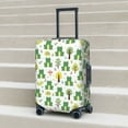 thumbnail image 6 of Hirioo Funny Toad for Elasticity Suitcase Cover (No luggage Included) Durable Luggage Protector Fits 18-32 Inch Luggage-Small, 6 of 7