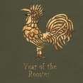 thumbnail image 3 of CafePress - Year Of The Rooster Dark T Shirt - Men's Classic Graphic Cotton T-Shirt, 3 of 4