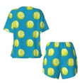 thumbnail image 5 of Xecao Ball Tennis print Swimsuit for women, Summer-ready, sporty style.Quick-dry fabric. Many sizes & colors., 5 of 9
