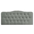 thumbnail image 3 of Hawthorne Collections King Tufted Panel Headboard in Gray, 3 of 3