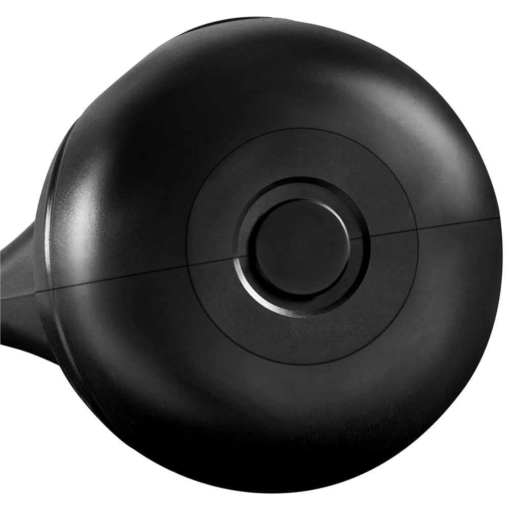 Yaheetech HDPE Coated Kettlebell for Home Gym Fitness Bodybuilding Weight Lifting, Black, 25lbs