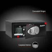SentrySafe X075 Security Safe with Digital Keypad Lock, 0.78 Cu-Ft., Black