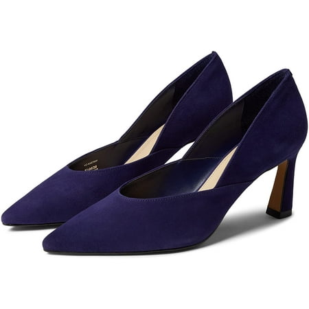 UPC 191707307353 product image for Vince Camuto Womens Kastani Pointed Toe Pump 5 New Navy | upcitemdb.com