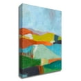 thumbnail image 1 of 24" x 32" North Bay Hills by Jan Weiss - Wall Art Print on Canvas Fabric Blue, 1 of 3