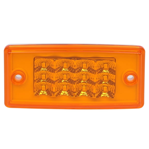 cciyu Truck Cab Light 12LED Amber Top Roof Running Cab Marker Light Clearance Marker Lights Compatible for Freightliner Century Columbia Truck Trailer Camper Waterproof