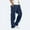 Navy, variant on Ayolanni Mens Vintage Pant Elastic Waist Tactical Twill Trouser Hiking Relaxed Fit Jean with Pocket