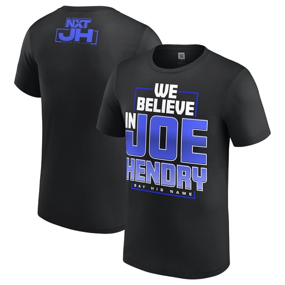 Youth Black Joe Hendry We Believe In Joe Hendry T-Shirt