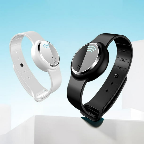 2 uds pulsera repelente de mosquitos ultrasónico Bluetooth dispositivo antipérdida