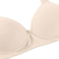 thumbnail image 4 of WCJM Up To 50% Off Bra Women'S Seamless Bra Lace Bra Beige,42, 4 of 4