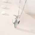 thumbnail image 4 of Fiudx Collar En Pareja, Elegante Colgante En Plata de Ley S925, Resistente En Corazon, Ideal En Aniversario, Ideal En Enamorados, Incluye Dos Collares., 4 of 7