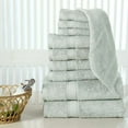 Addy Home Best Value 10Piece Cotton Bath Towel Set (2 Bath, 4 Hand, 4