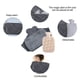 thumbnail image 4 of Fiudx Bolsa de Agua Caliente para El Vientre, Perno de Agua Caliente de Goma de Alta Densidad, Paquete de Calor de Pvc Grueso, Juego de Cinturón para Aliviar El Dolor, Ayuda para Dormir Durante La Me, 4 of 5