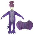 thumbnail image 2 of Conjunto de alas, cola y máscara de dragón para niño, mono de dinosaurio para disfraz de dinosaurio infantil Morado Talla M 120cm, 2 of 7