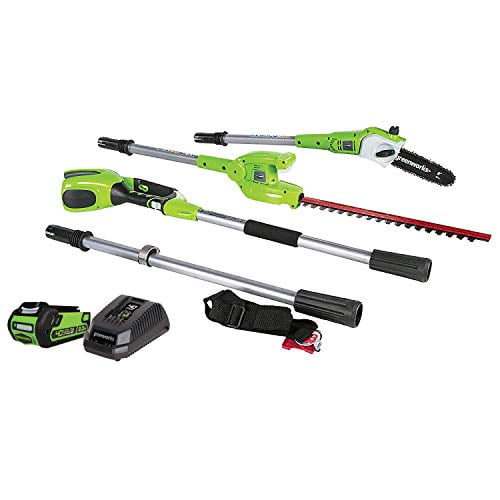 Greenworks amp 2024 corded pole saw