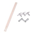thumbnail image 1 of Llave de Afinación para Baquetas de Madera. de Tambor con Llave de Teclas de Velocidad de Movimiento Continuo, Mazos de Platillos de Tambor S 5A Hugo baquetas, 1 of 10