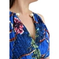 thumbnail image 4 of Vestido plisado con gargantilla Roman Fashion /Tallas Extras, 51480 (Azul rey) azul 42 Roman Fashion V-LAT-51480-REY, 4 of 6