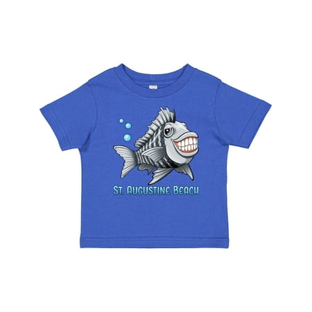 

Inktastic St. Augustine Beach Sheepshead Fish Gift Baby Boy or Baby Girl T-Shirt