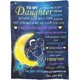 thumbnail image 1 of LHSHID to My Daughter from Dad Soft Warm Throw Blanket Lightweight Flannel Fleece Bed Blanket Gift for Girls Boys Men Women Chair Couch, 1 of 6