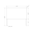 thumbnail image 4 of South Shore Lilak Queen Rattan Headboard, in White Washed Rattan, 4 of 10