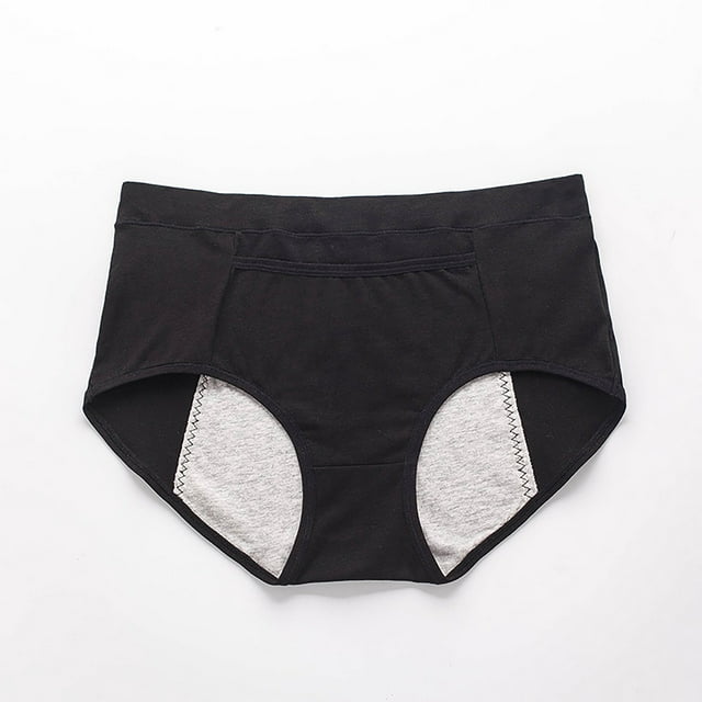 Ichuanyi Women's Large Underwear Medium High Waist Middle-Aged Underwear