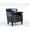 Charcoal, variant on Leather Gel Technology - Look and Feel of Top Grain Leather - Yoga Room - Comfortable Resting