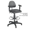 thumbnail image 3 of Safco Task Master Deluxe Workbench - Chaise - Tâche - Pivotante - Polyuréthane - Noir, 3 of 3