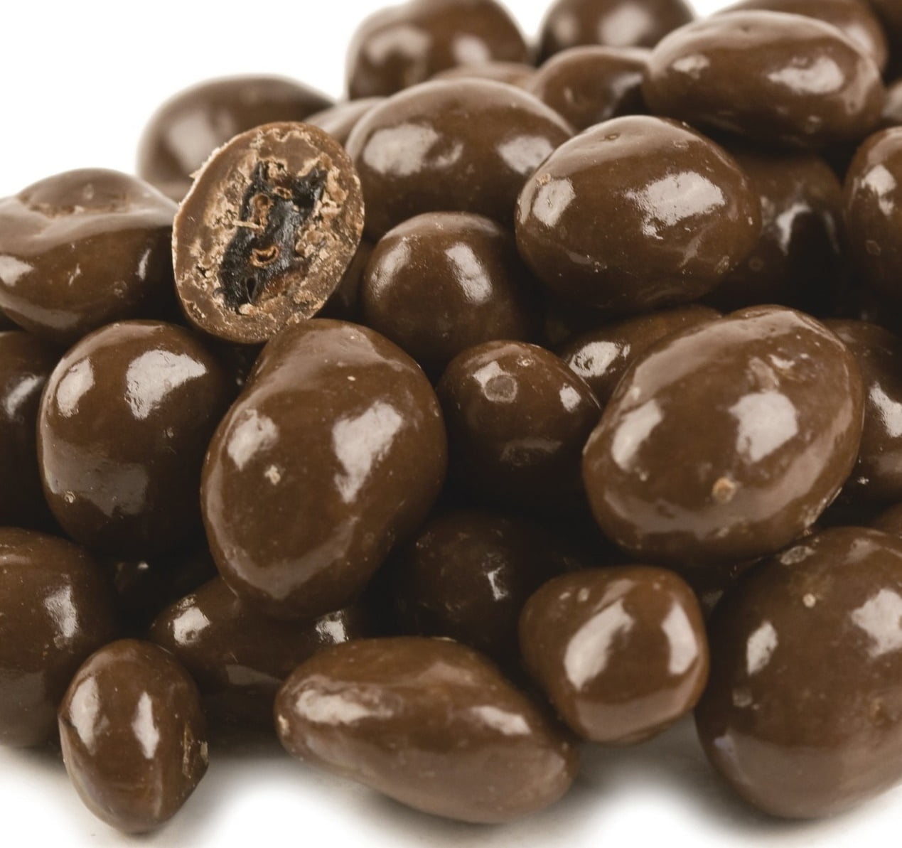 Carob Covered Raisins (Sugar Sweetened) 1 Lb