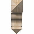 thumbnail image 2 of Ekena Millwork 5 1/2"W x 18"D x 18"H Funston Arts & Crafts Smooth Bracket, Douglas Fir, 2 of 13