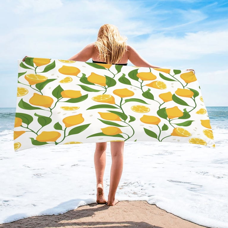 新品未使用 SURFMAN BEACH TOWEL XMMSWDLA Microfiber Beach Towels Flamingo Oversize Beach Blanket