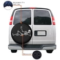 thumbnail image 4 of KAKALAD Human skeleton cocktail funny skull Spare Tire Cover Universal Vehicle Accessories Buckle Car Tools 14”in, 4 of 6
