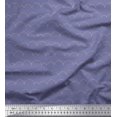 thumbnail image 1 of Soimoi Purple Heavy Satin Fabric Artistic Waves Abstract Decor Fabric Printed Yard 54 Inch Wide, 1 of 5