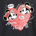 thumbnail image 3 of Disney - Mickey & Friends - Paris Amore Venice Bellissimo - Women's Lightweight French Terry Long Sleeve Shirt, 3 of 5