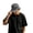 Dark Gray, variant on Flat Bill Visor Classic Snapback Hat Blank Baseball Cap (Red One Size)