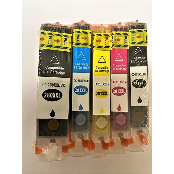 Sublimation Ink CARTRIDGES compatible for Canon PGI-280 CLI-281 PIXMA TS702 TS6120 TS6220