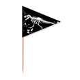 thumbnail image 1 of dinosaur b bs medium Toothpick Triangle Cupcake Toppers Flag, 1 of 3