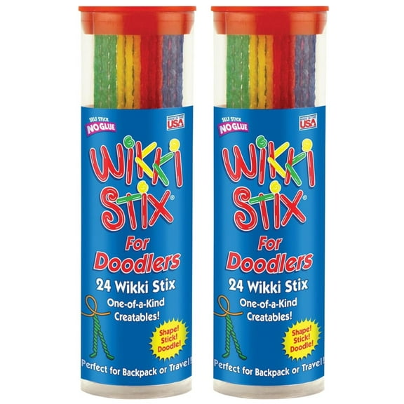 2-pack - Wikki Stix For Doodlers 24/pkg each