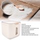 thumbnail image 4 of Dispensador de Arroz Capacidad de 220lb Grado Alimenticio PP Barril de Almacenamiento de Grano Sellado Grueso con Taza Medidora y Tapa para Cocina Casera ANGGREK Otros, 4 of 8
