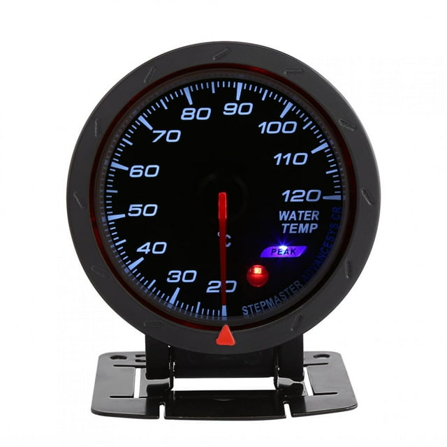 Water Temp Gauge, Universal Digital Blue LED Water Temp Temperature Gauge 20-120 Degrees Celsius Range Meter For Auto Racing Car