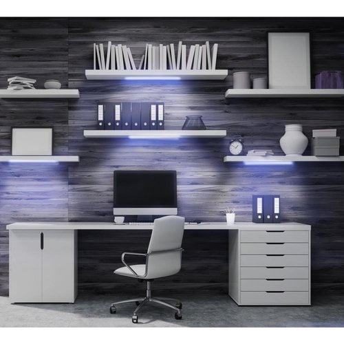 Bazz Led 11 75 Under Cabinet Strip Light Set Of 3 Walmart