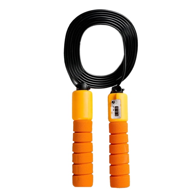 Cuerda para saltar, mango ponderado digital, cuerda para saltar con contador de calorías para entrenamiento físico