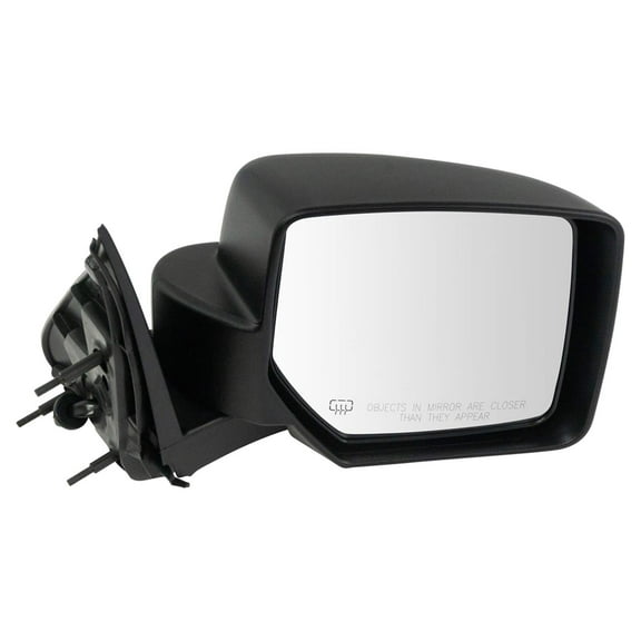 TRQ Mirror Power Heated Black Textured RH for Jeep Liberty Truck SUV New MRA07013