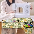 thumbnail image 4 of HELLHERO Lemon Pattern Removable Storage Sewing Machine Pad Durable Storage Store Bobbins Thread Small Scissors for Most Sewing Machines, 4 of 5