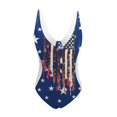 thumbnail image 2 of Aayomet Swimsuits Tummy Control Vintage Bathing Suits,Dark Blue M, 2 of 4