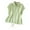 Green., variant on Women's Tank Tops,Summer Sleeveless Blouse for Women,Linen Solid Color Button Drawstring Hem Collared Loose Cut Breathable Tops