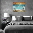 thumbnail image 6 of Nautical Lighthouse Wall Art Seascape Beach Seagull Boat Starfish Pictures Wall Decor Canvas Prints Motivational Quotes Sunset Painting Framed Modern Artwork for Bathroom Bedroom 16"x12", 6 of 6